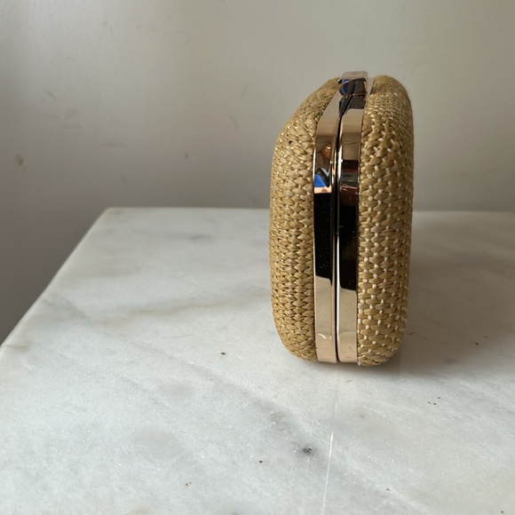 Ann Taylor Cherry hard-sided clutch purse, NWT - Picture 4 of 15